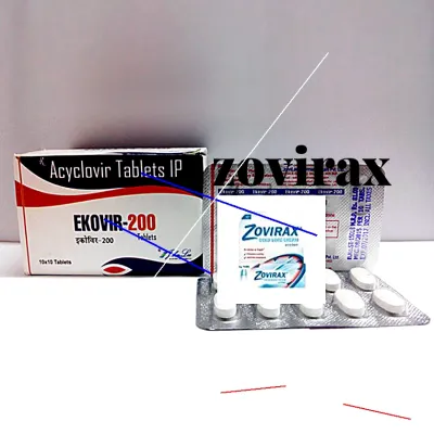 Zovirax 200 mg prix